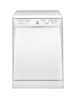 Indesit Dfp27B1 13-Place Full Size Dishwasher - White